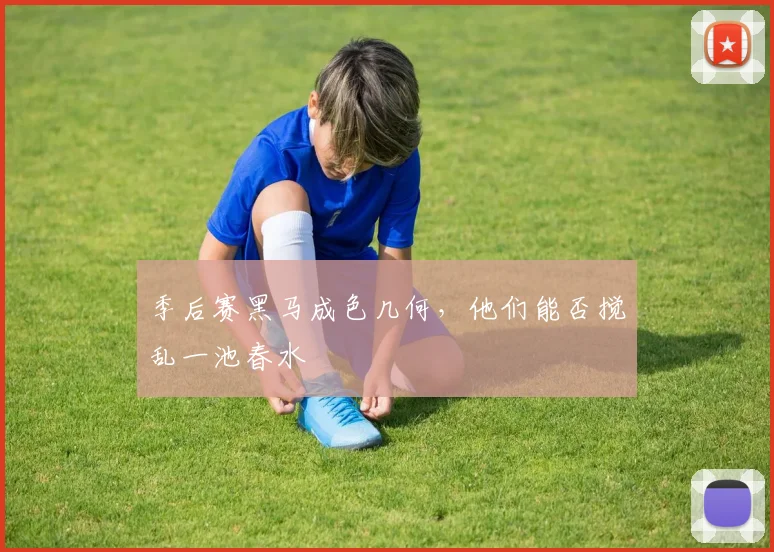 季后赛黑马成色几何,他们能否搅乱一池春水
